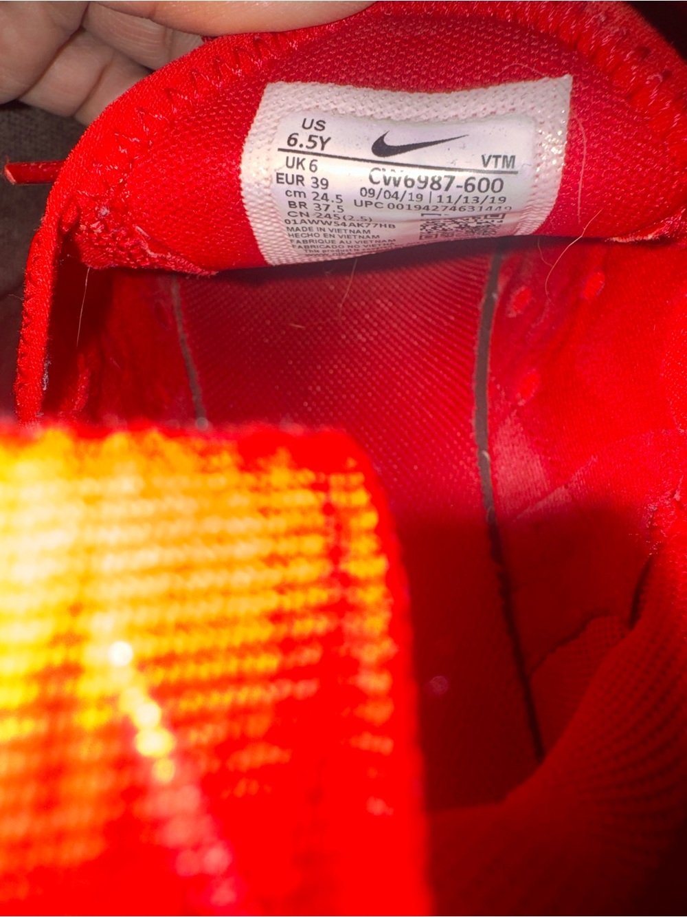Nike air max 270 youth 6.5 - Picture 4 of 4